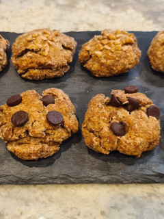Una foto de Galletas de harina integral y vainilla