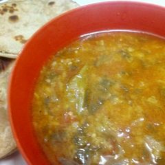 A picture of Dal Palak.