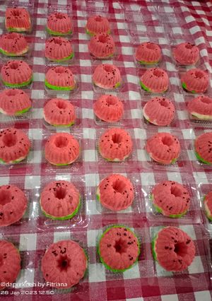 Foto resep Putu ayu semangka 🍉🍉🍉