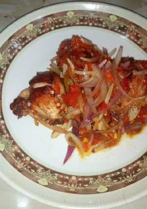 A picture of Pepper chiken.