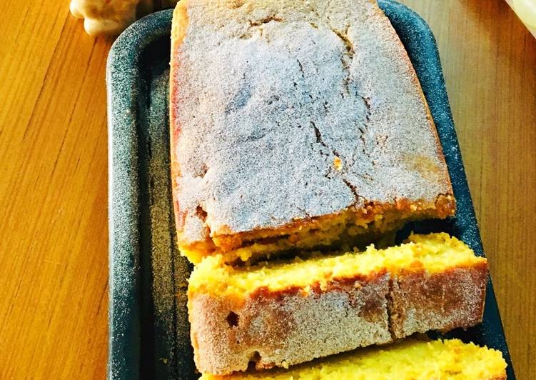 Easy Way to Prepare Perfect Mango Loaf cake