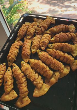 Hình của món Bánh gối hình con cá.