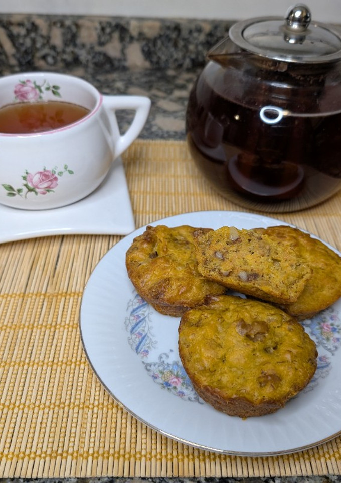 Una foto de Muffins de zanahoria Sin azúcar, Sin edulcorante y Sin Tacc
