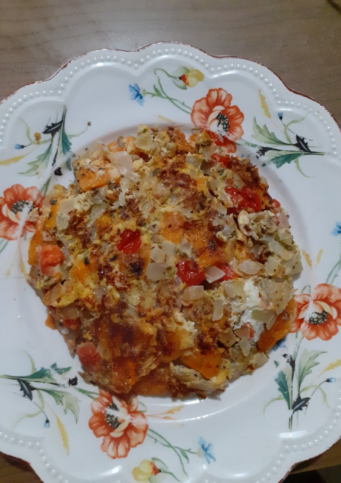 Una foto de Tortilla de calabaza 😋