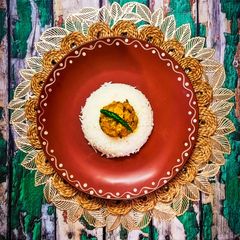 A picture of Dal-Chingri Bhorta.