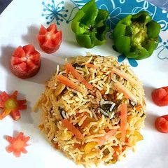 A picture of Vegetable chinese rice.