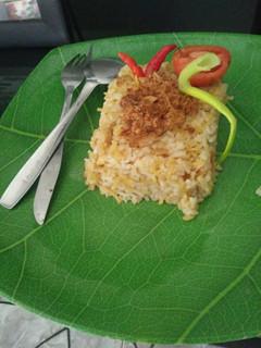 Foto resep Nasi goreng abon sederhana #maree
