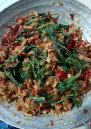 Foto resep Sambal tempe daun kemangi