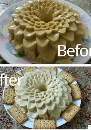 عکسی از دستور دسر بيسكویيت مادر😊