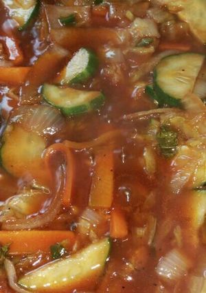 Una foto de Salsa dulce China