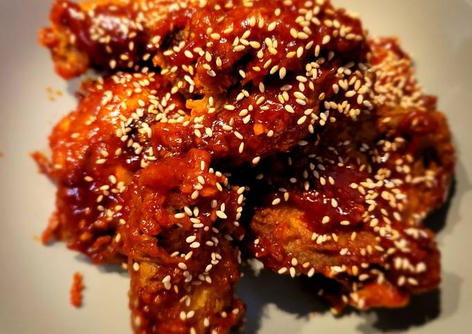 Retro korean fried chicken sauce Recipe by William - Cookpad
