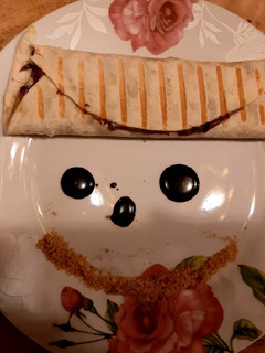 Φωτογραφία της συνταγής Choco banana roll