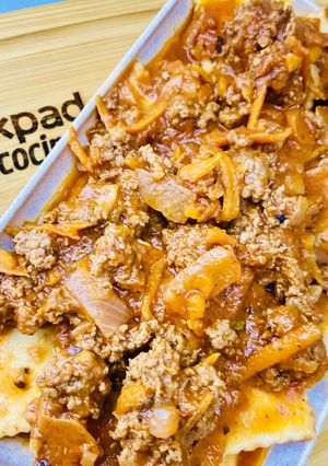 Una foto de MI SALSA BOLOGNESA 🍝🍜🍷🍽️🍝🍜🍷🍽️🍷🍜🍝