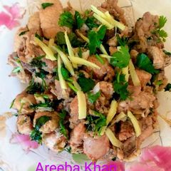 White Chicken Karahi A picture of White Chicken Karahi.