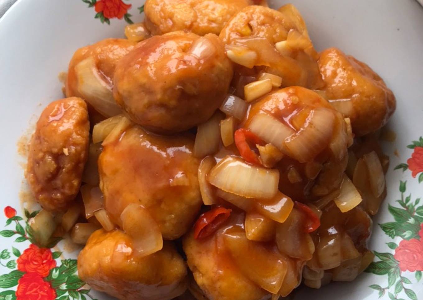 Tahu asam manis