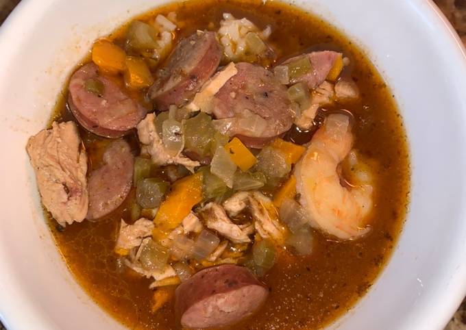 Gumbo: Shrimp, Chicken and Andouille Sausage