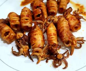 Resep Terbaik Cumi bakar teflon Enak Bergizi