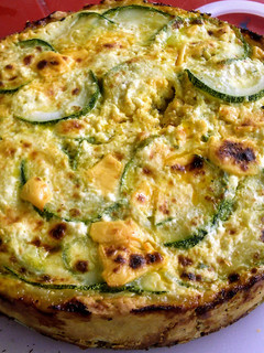 Una foto de Pie de zuchini y pollo