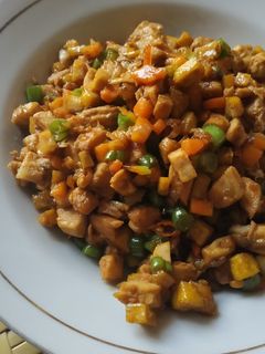 Foto resep Ayam Tahu Warna Warni