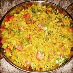 A picture of Spicy Turmeric Rice.