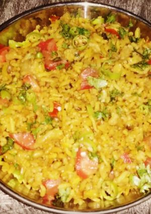 A picture of Spicy Turmeric Rice.