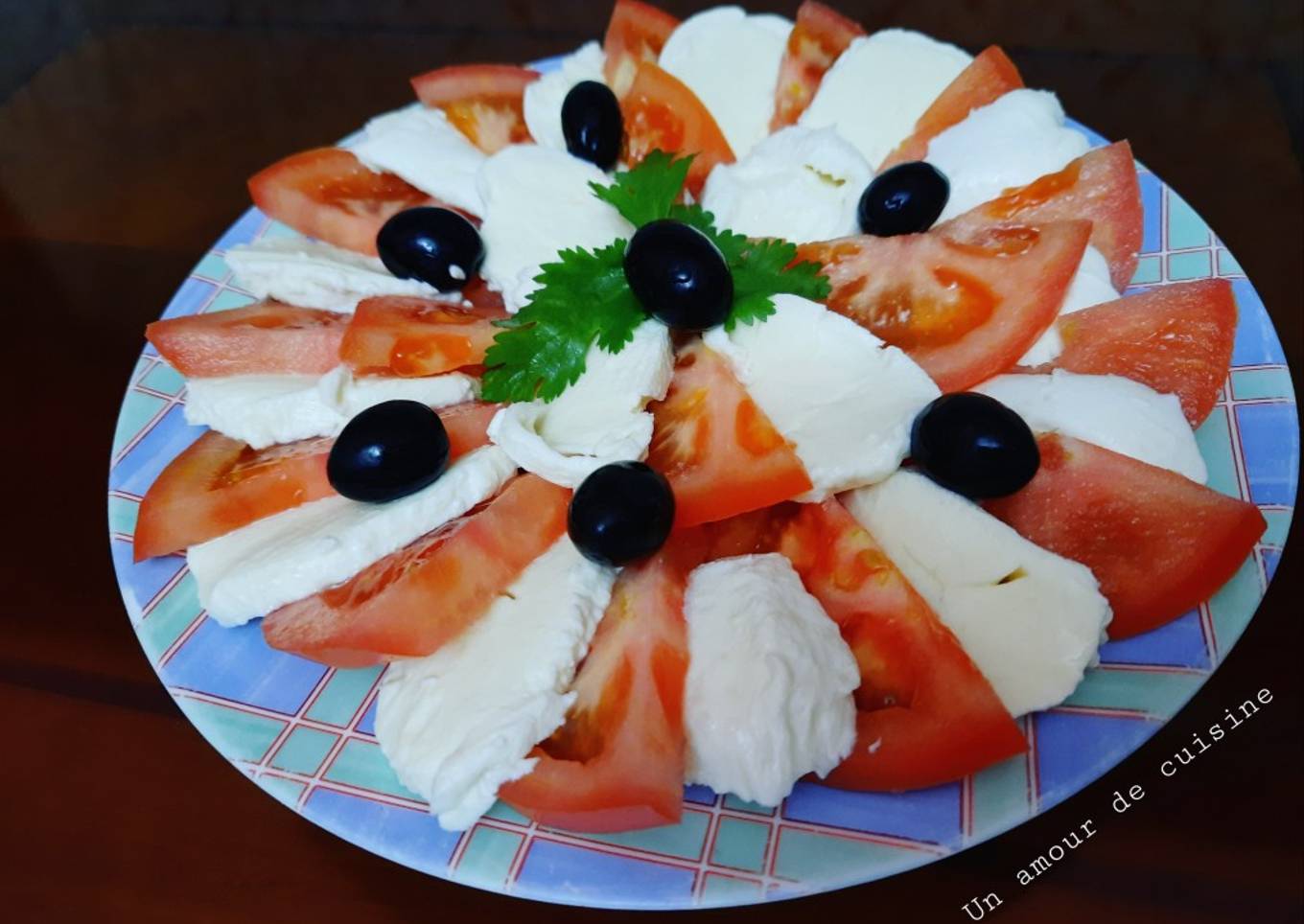 Salade tomates mozzarella 🥗