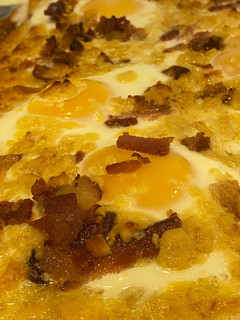 A picture of Bacon Egg Tart 🍳🥓.