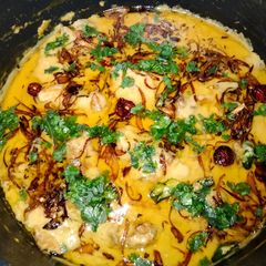 A picture of Kofta karhi pakora.