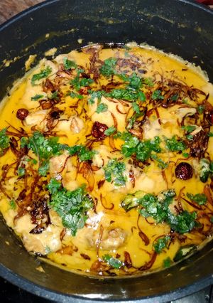 A picture of Kofta karhi pakora.