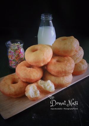 Foto resep Donat Nasi (Olahan Nasi Sisa)