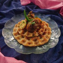 A picture of Rajasthani Khoba Roti 🍴🍳.