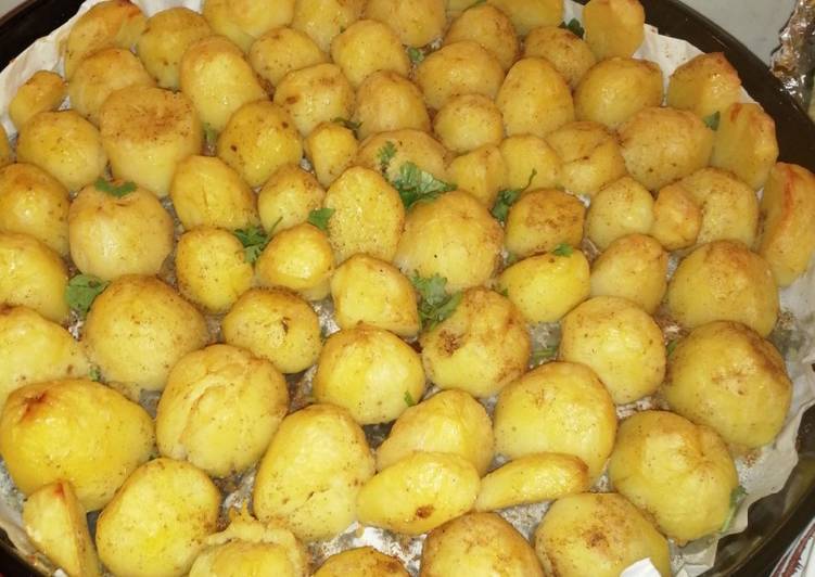 Recipe of Speedy Oven Roasted potatoes