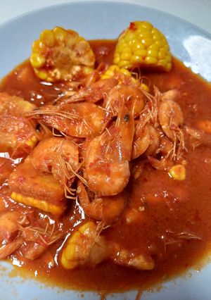 Foto resep Udang Saus Padang