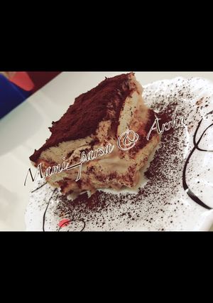 عکسی از دستور تيراميسو بدون تخم مرغ