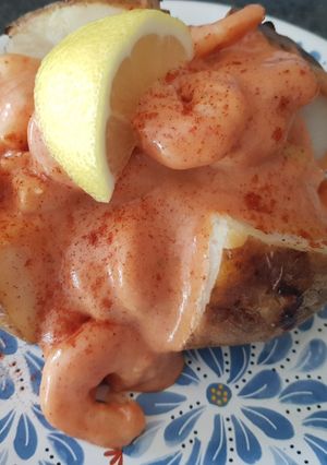 A picture of Prawn Jacket Potato.