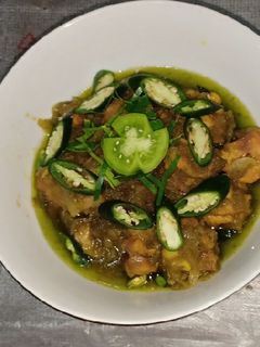 Foto resep Ayam goreng sambal hijau