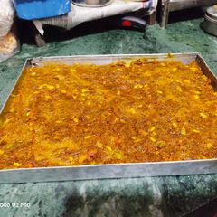A picture of Raw Turmeric burfi.