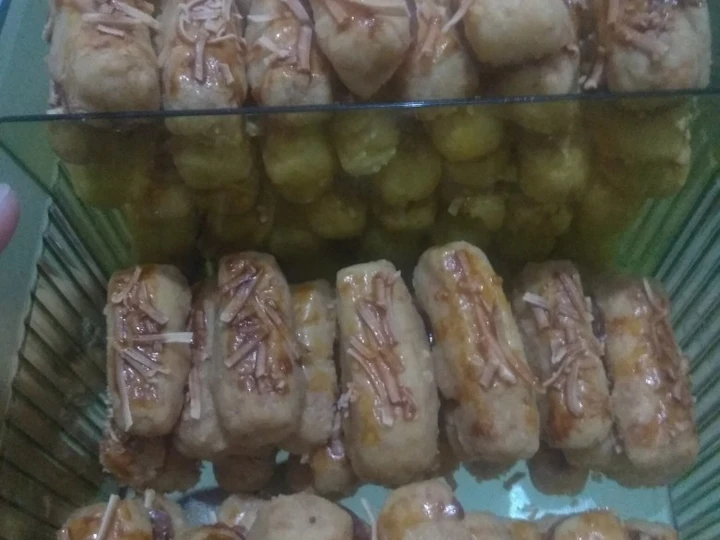 Cara Gampang Menyiapkan Resep Kastengel kresh keju..(Tanpa Telur) yang Uenak Anti Ribet, Uenak Banget