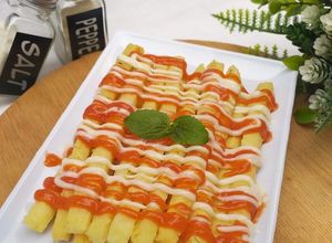 Foto resep Long Potato Fries