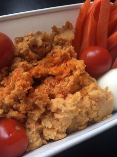 Una foto de Pasta de garbanzos