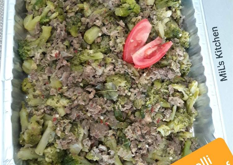 Broccoli Daging Cincang