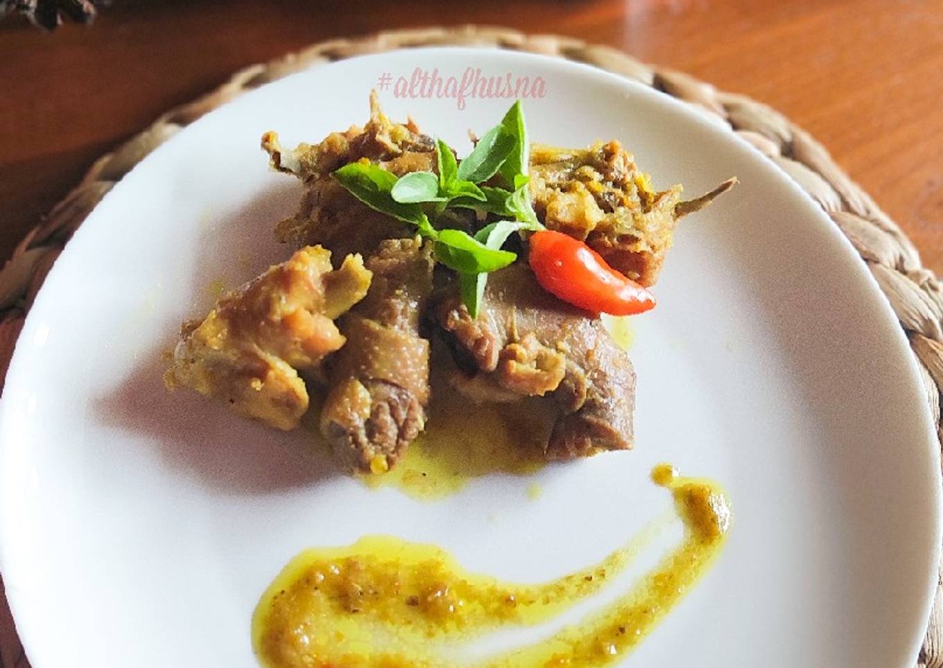 136. Rica Ayam Tanpa Kecap