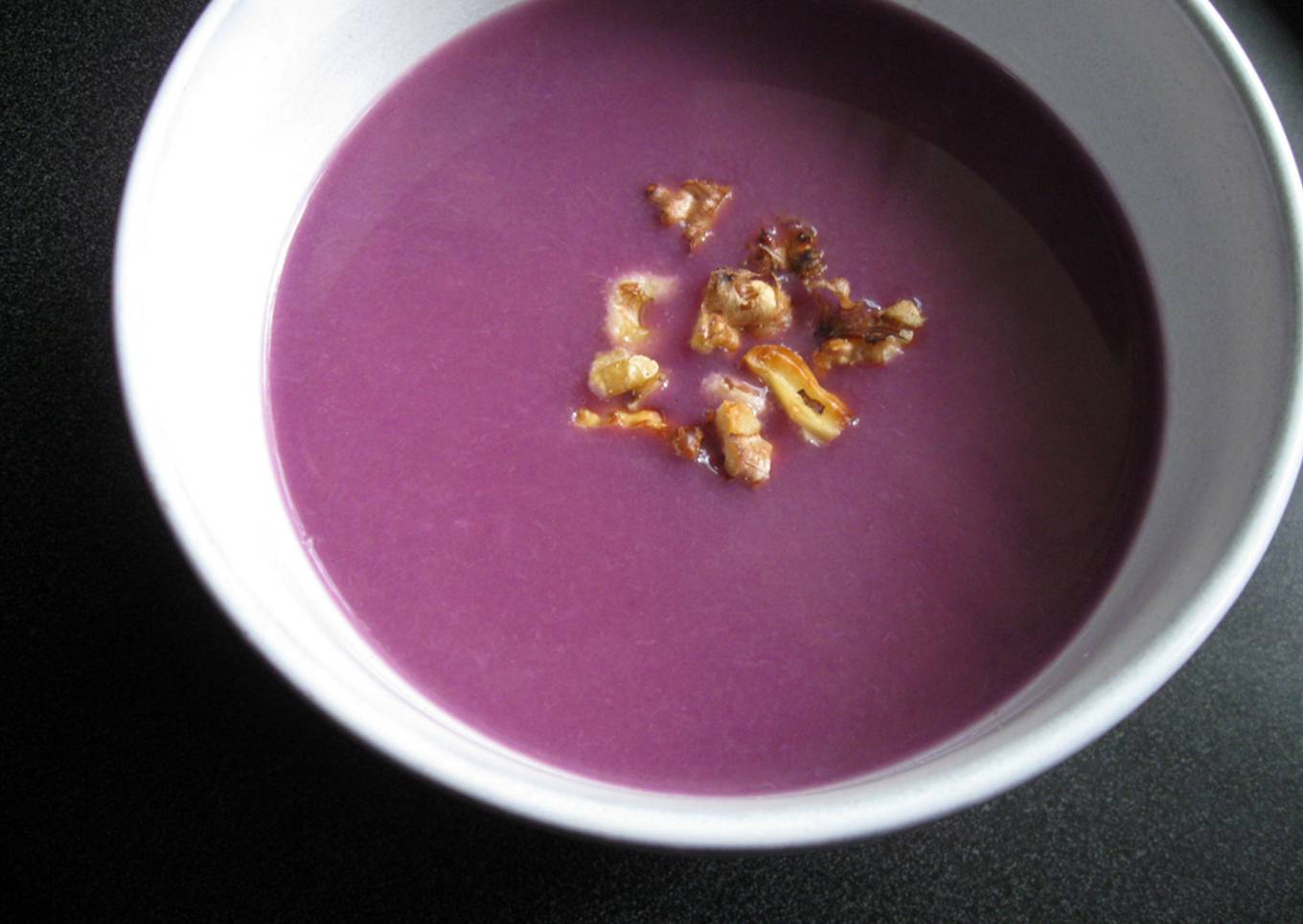 Red Cabbage & Apple Soup