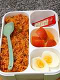 Veg Biryani With Boiled Egg
