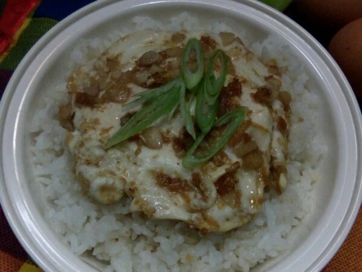 Langkah Gampang Menyiapkan Resep Rice Bowl Telur Kuah Pontianak yang Sempurna Anti Ribet, Mantap