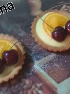 صورة لوصفة تارتولات بكريمة البرتقال