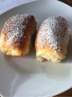 Foszlós, békebeli lekváros bukta recept fotója