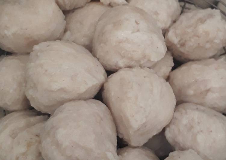 Resep Bakso Ikan Tenggiri, Sempurna