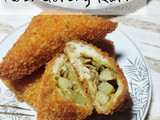 Roti Goreng Kari (Ayam & Kentang)