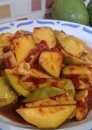 Foto resep Rujak mangga